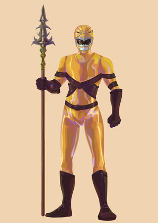 Gold power ranger