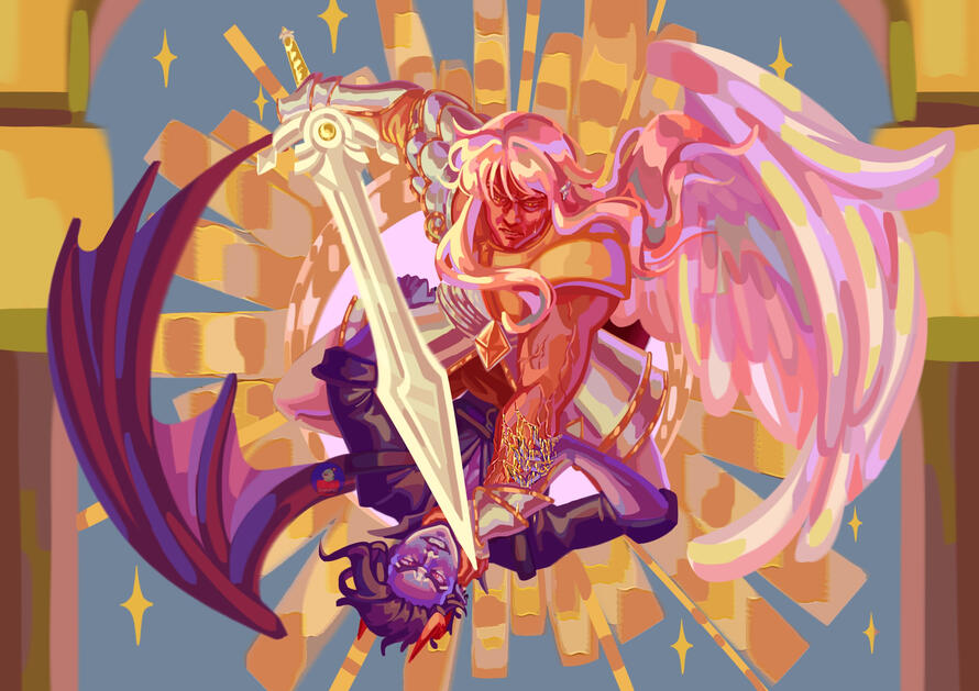 Angel Vs Demon